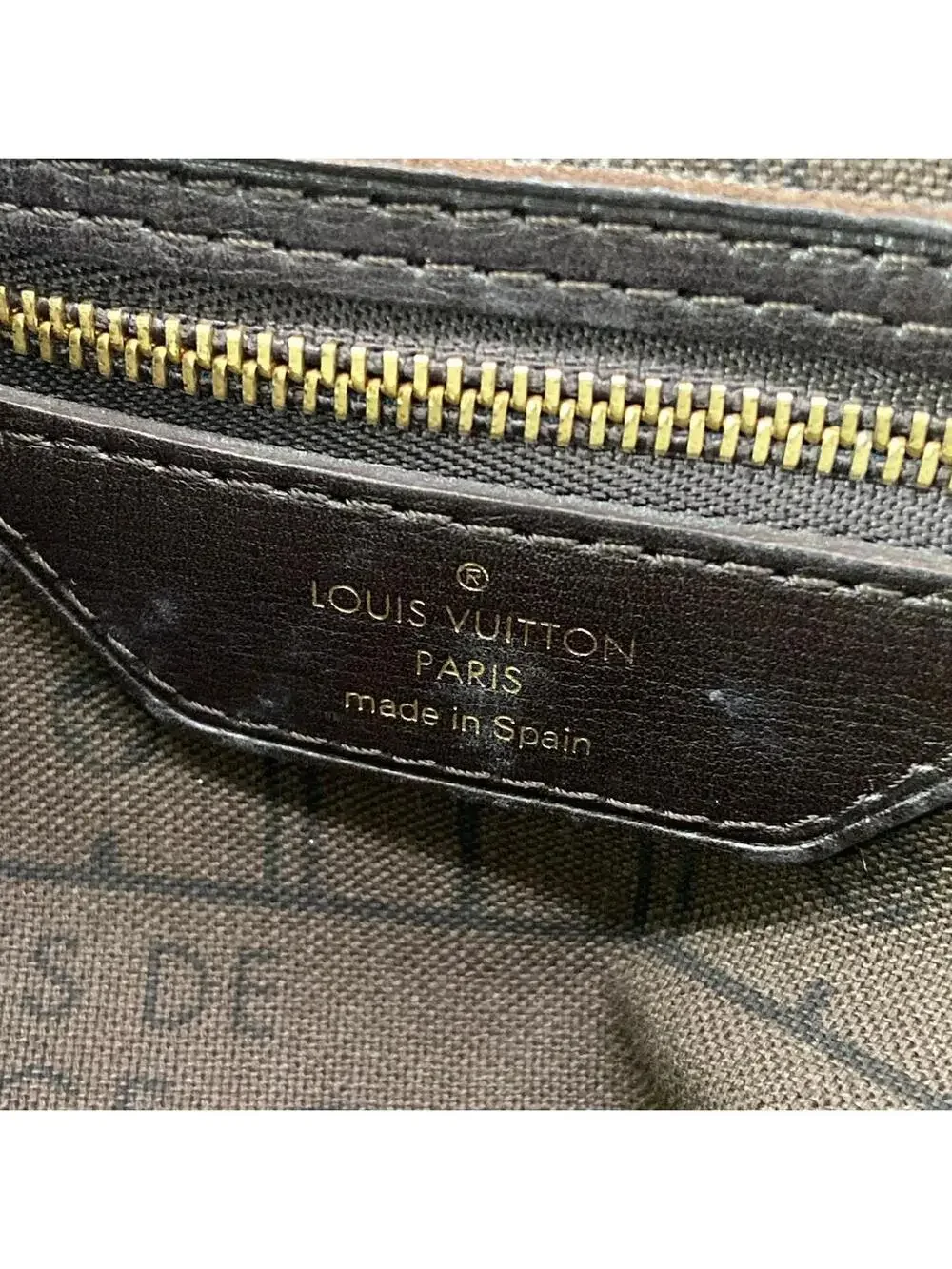 Louis Vuitton Neverfull Mm Fusain #277654L97B